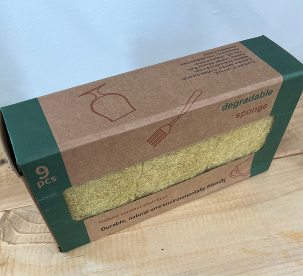 Biodegradable Sponge set 9 -Piece