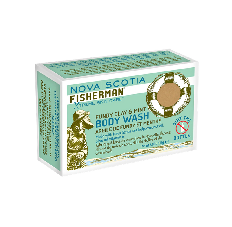 NSFS- Bar Soap Fundy Clay & Mint-136g